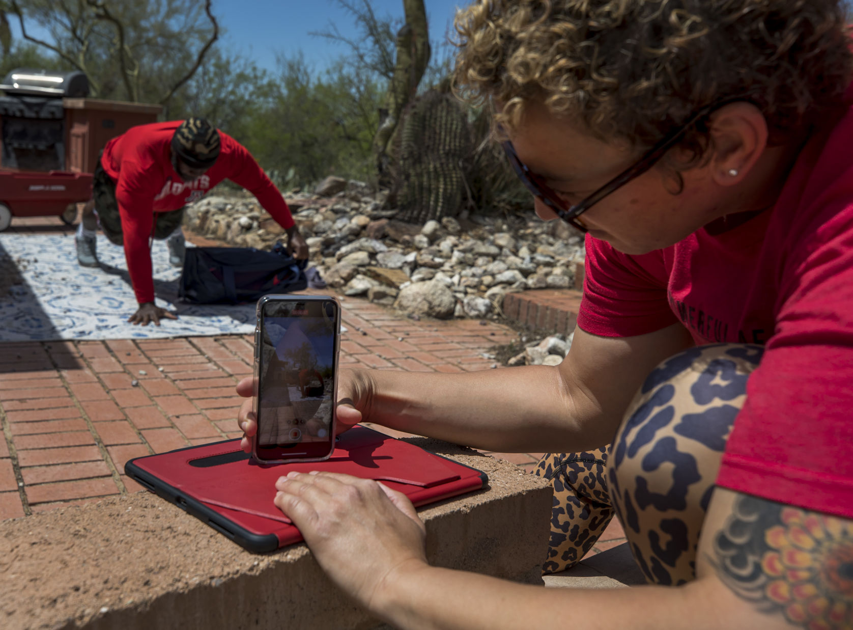 Arizona Football at-home workouts